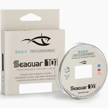 Seaguar Basix 100% Fluorocarbon Line-10lb-200yd-Clear