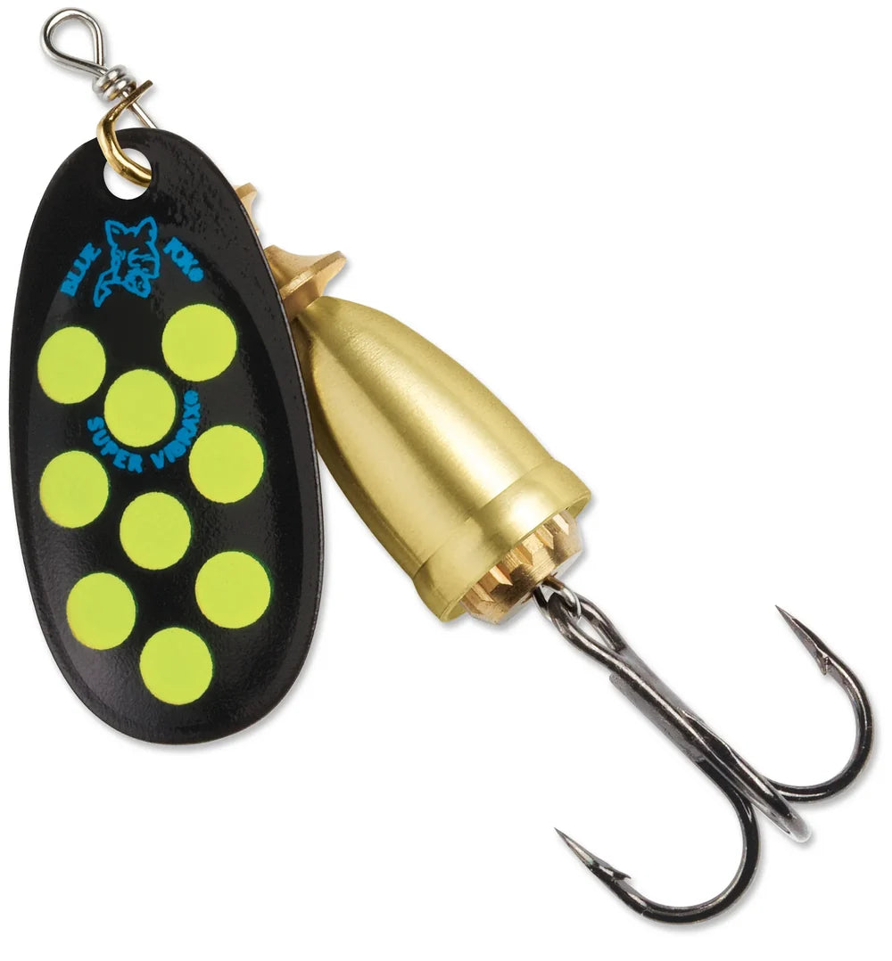 Blue Fox Classic Vibrax #2 Chartreuse Hot