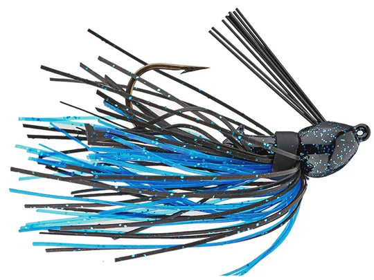 Strike King Bitsy Bug Jig - Black Blue 1/16oz
