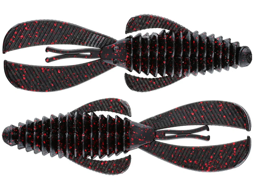 Strike King Rage Bug Black Neon