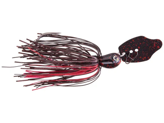 Strike King Thunder Cricket Vibrating Jigs 1/2oz Black Widow