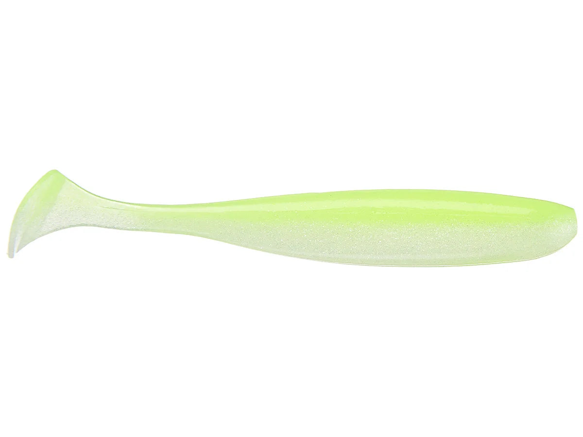 Keitech Easy Shiner Swimbait 4" Chartreuse Back Pearl