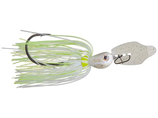 Strike King Thunder Cricket Vibrating Jigs 3/4oz Chartreuse Blue Glimmer