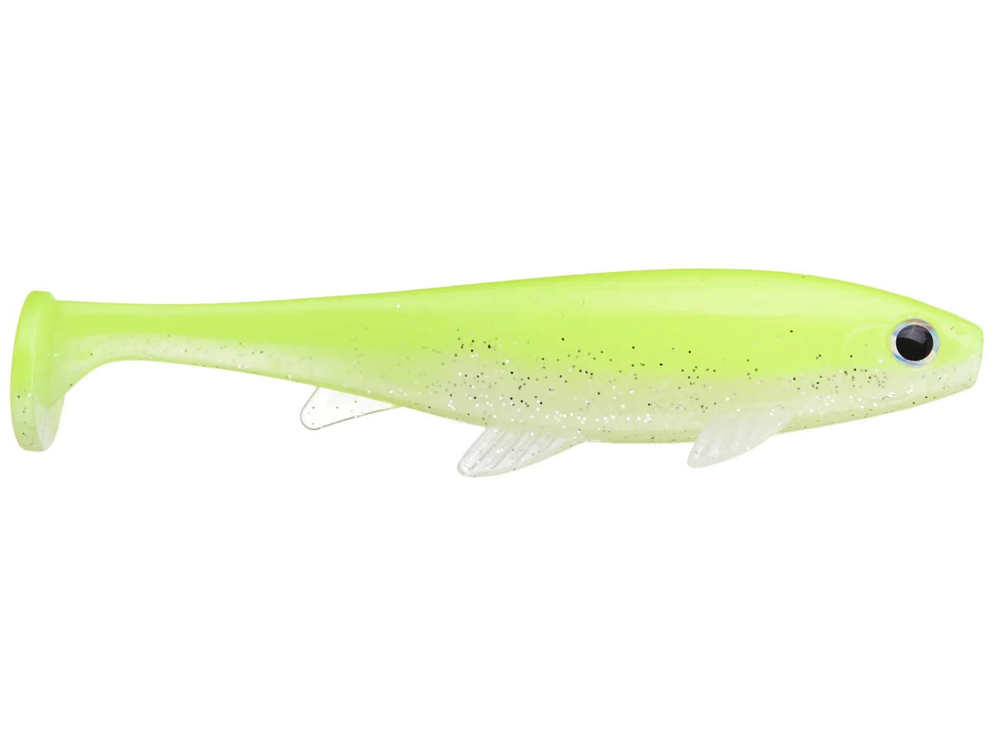 G-Ratt Baits Executioner Weedless Swimbaits 6" Chartreuse Shad