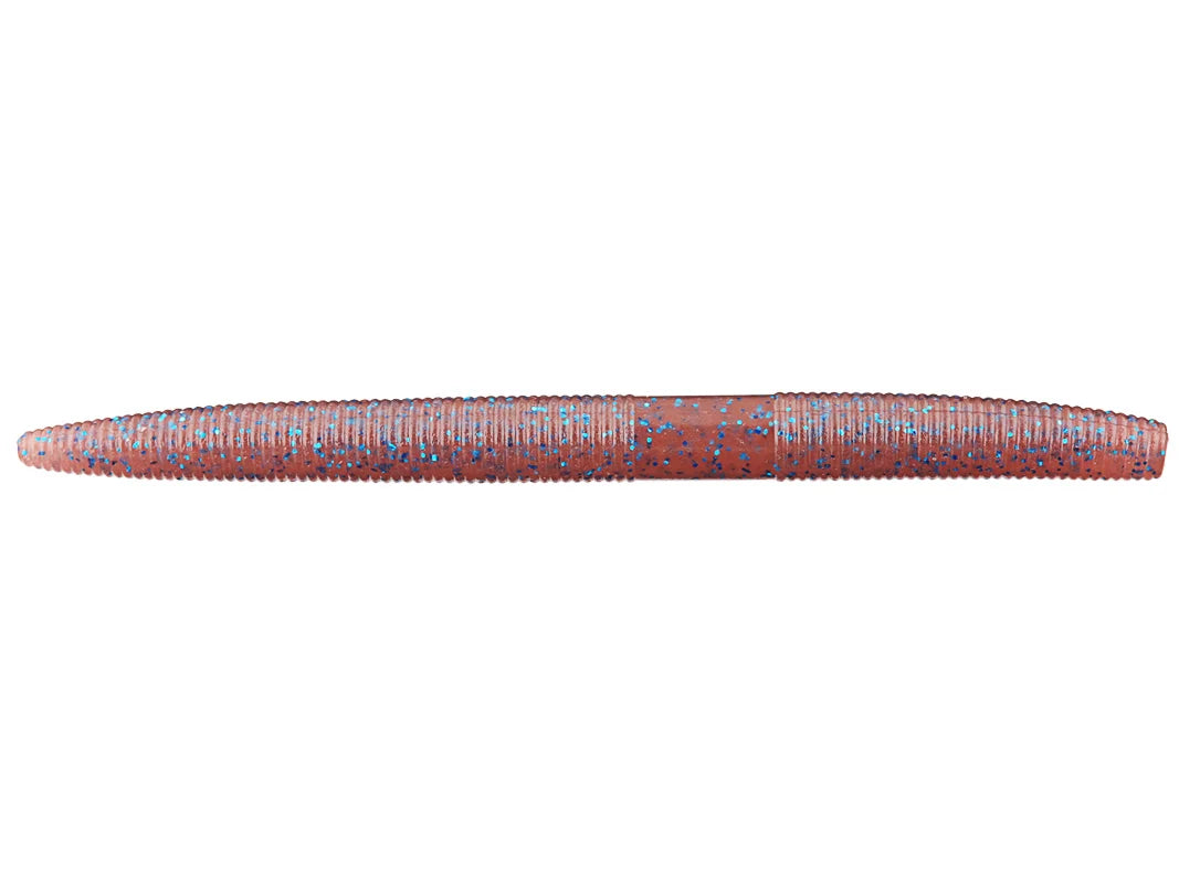 Gary Yamamoto Senko 5" Cinnamon Red/Blue Flake