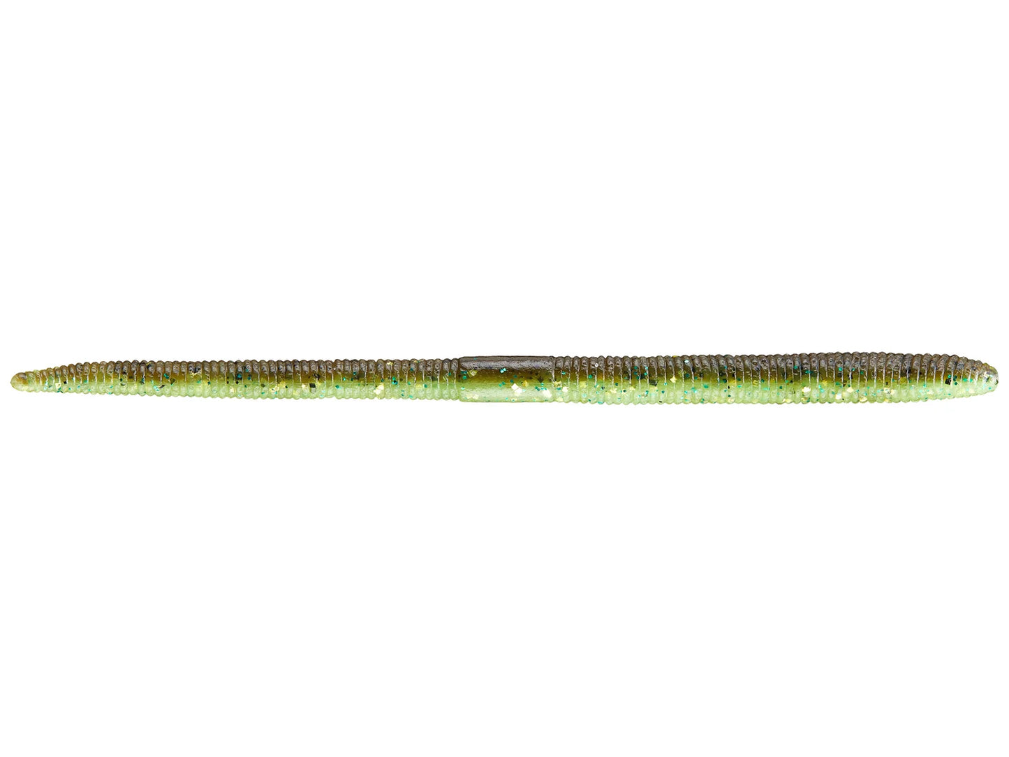 Jackall Flick Shake Worm 5.8" Green Pumpkin/Gold Chart
