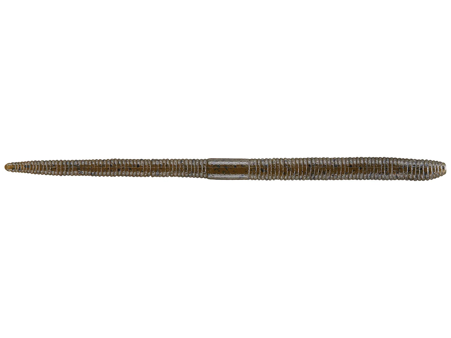 Jackall Flick Shake Worm 4.8" Green pumpkin Pepper