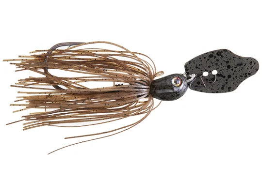 Strike King Thunder Cricket Vibrating Jigs 3/4oz Green Pumpkin