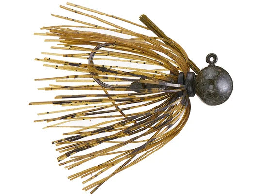 Missile Jigs Ike's Micro Football Jig 2pk 1/4oz Green Pumpkin