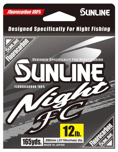 Sunline Night FC Line-12lb-165yd-HiVis
