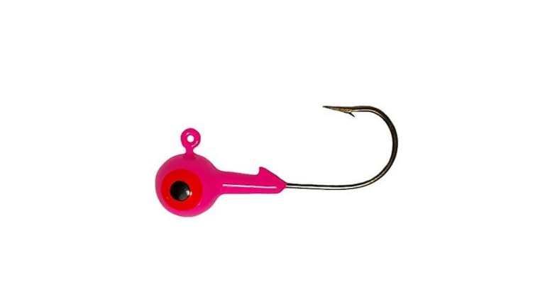 Big Bite Baits Round Jig Heads 1/8oz Pink