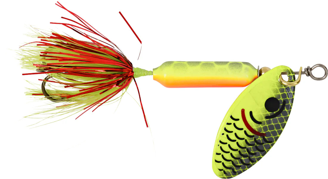 Yakima Roostertail - 1/4oz Tinsel Firetiger w/UV