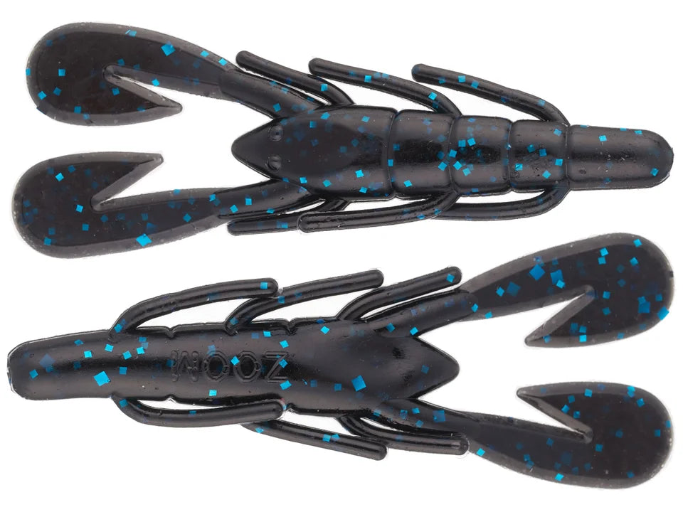 Zoom Ultra Vibe Speed Craw 3.5" 12pk Black Blue
