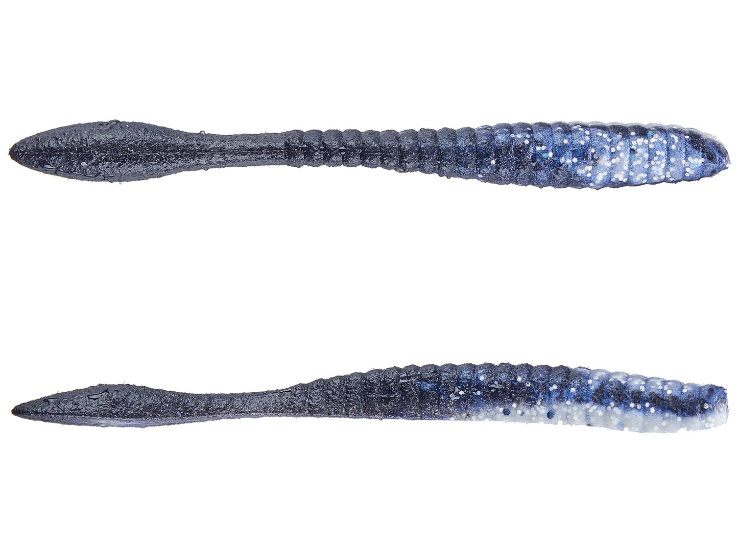 Berkley Powerbait Maxscent Flat Worm 3.6 Inch Black Shiner