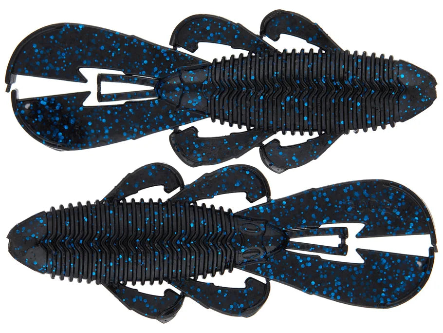 Googan Bandito Bug 4" Black Blue
