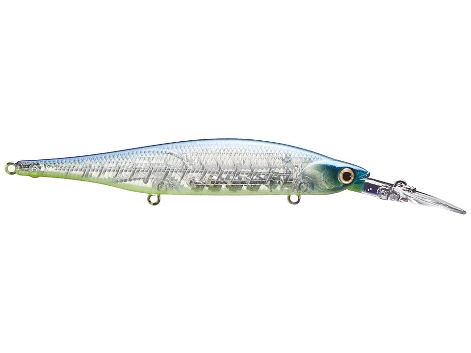 Lucky Craft Lightning Staysee 110SP Jerkbaits Bone Pro Blue