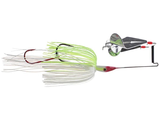 Strike King Premiere Plus "The Double Take" Buzzbait Chart/White