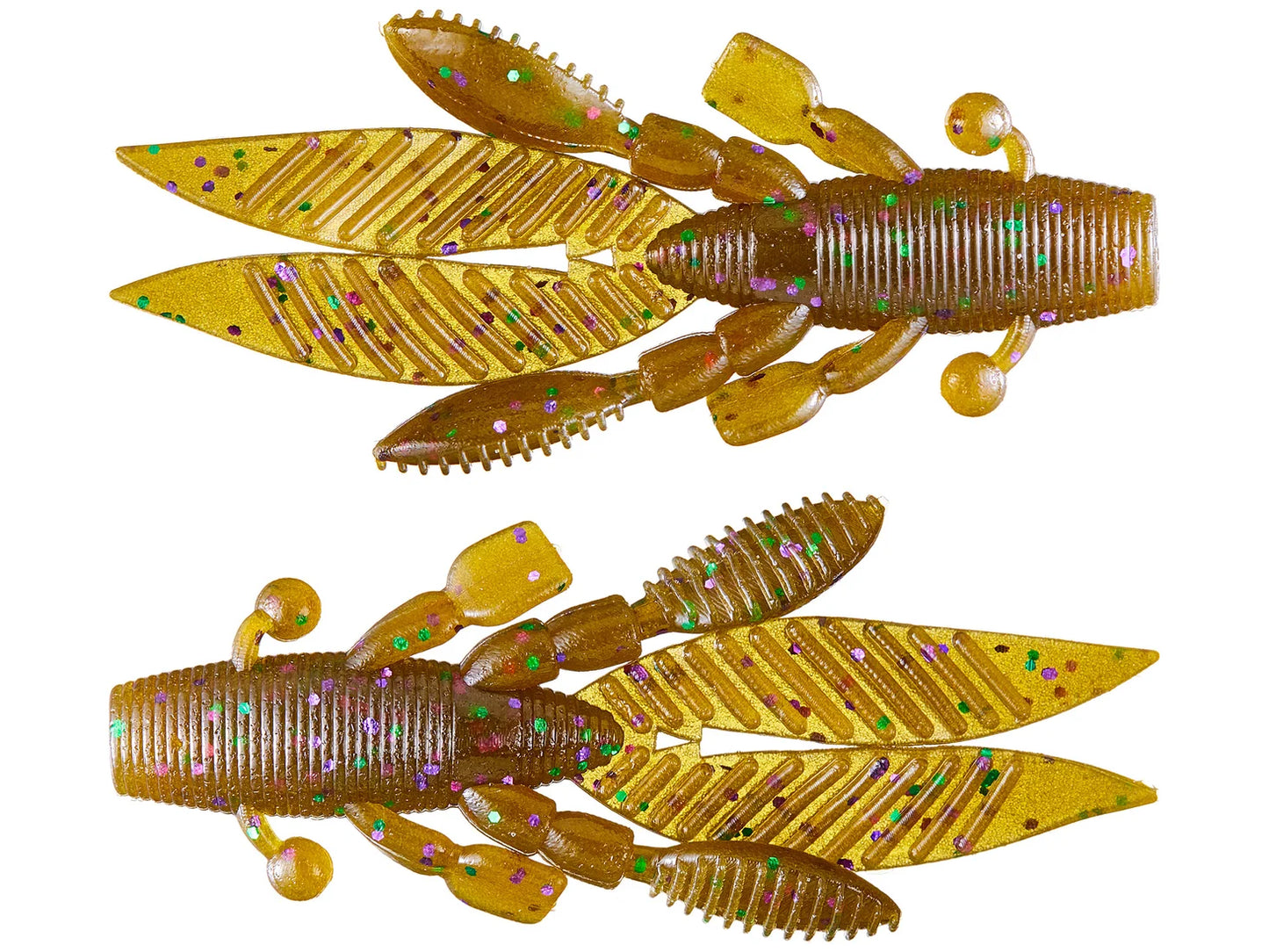 Yamamoto 3.75" Flappin' Hog II 7pk Green Purple