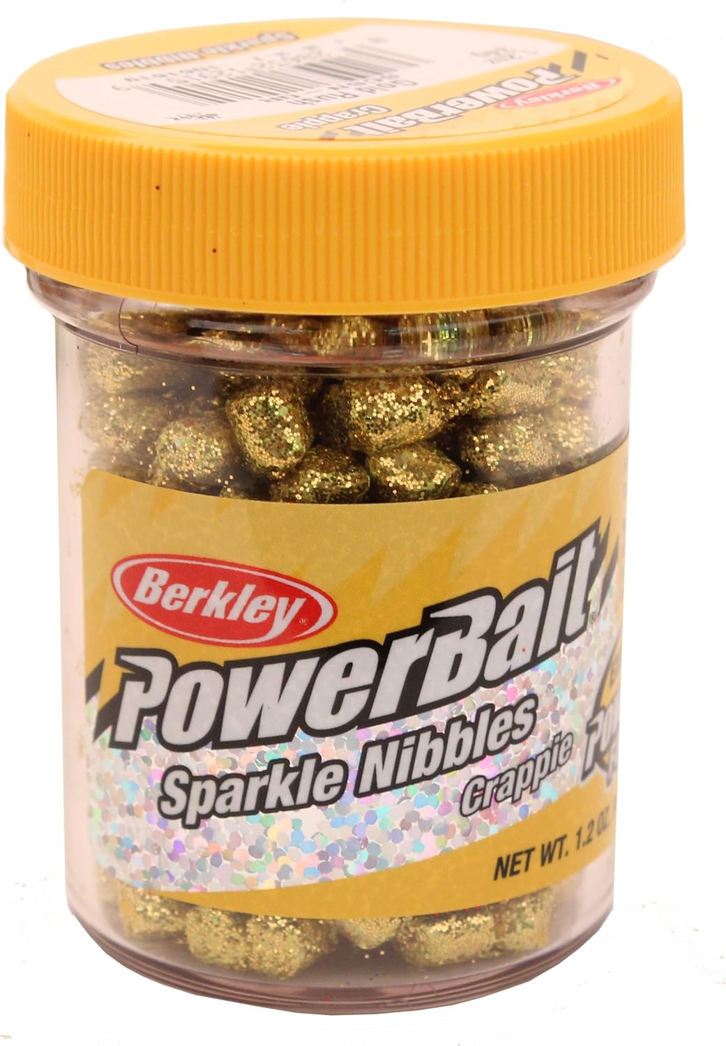 Berkley PowerBait Original Crappie Nibbles Gold Rush