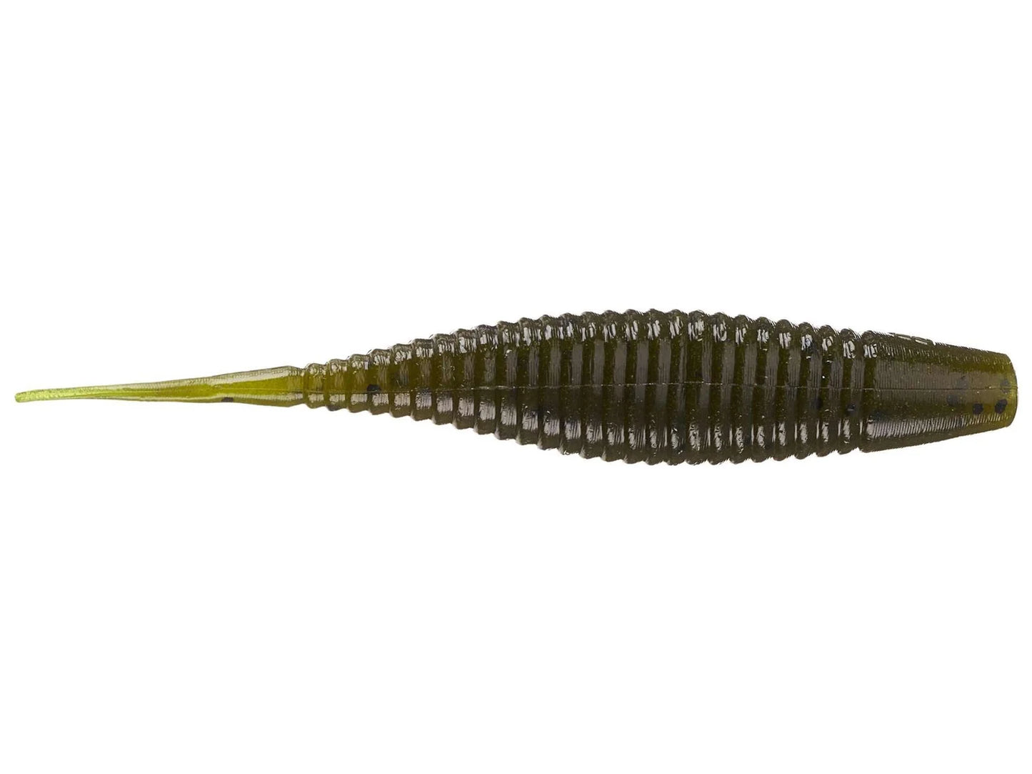 Yamamoto Scope Shad 3.5" Green Pumpkin Black Flake