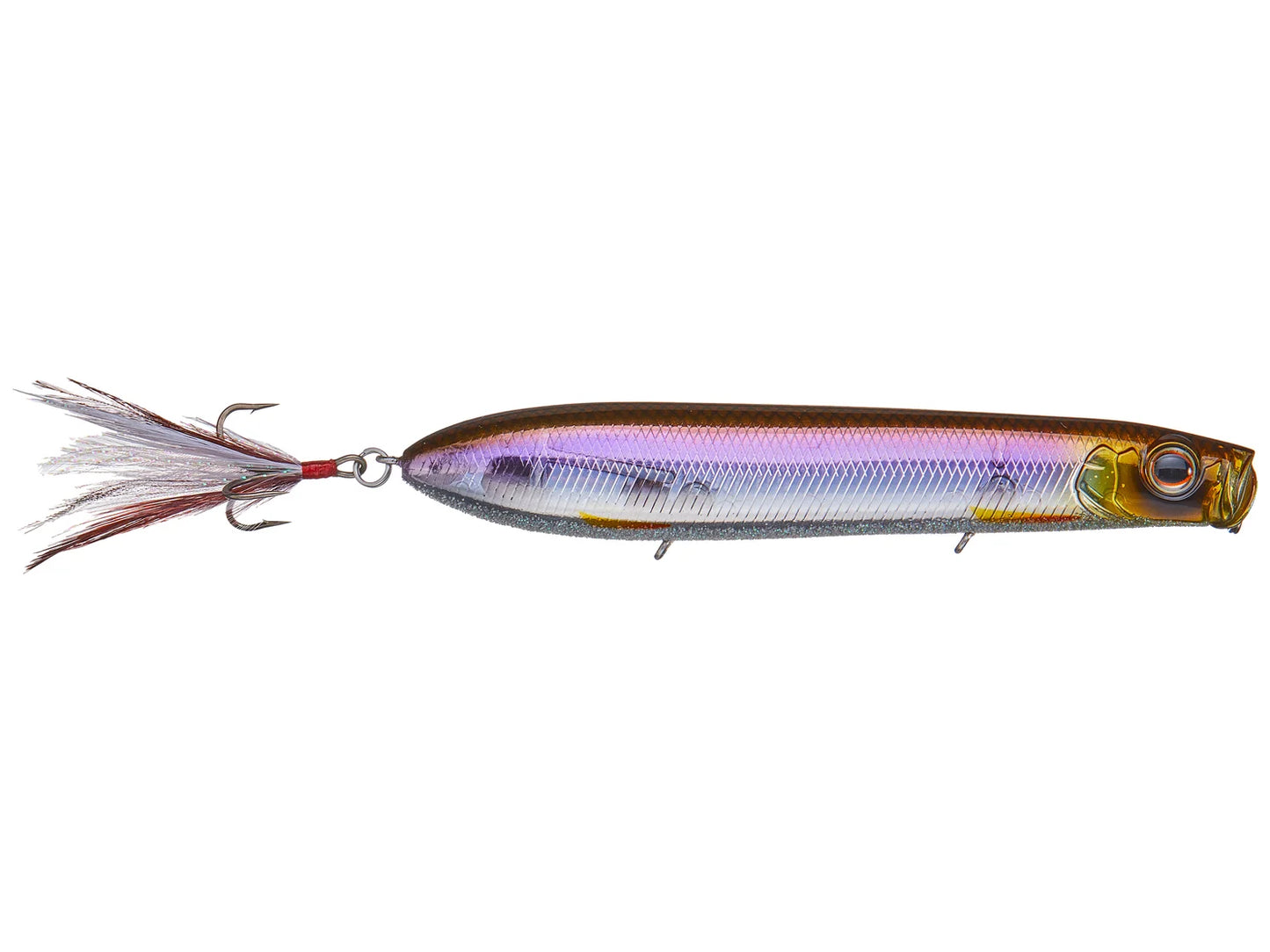 Evergreen SB Topwater Plugs 125 Half Mirror Wakasagi