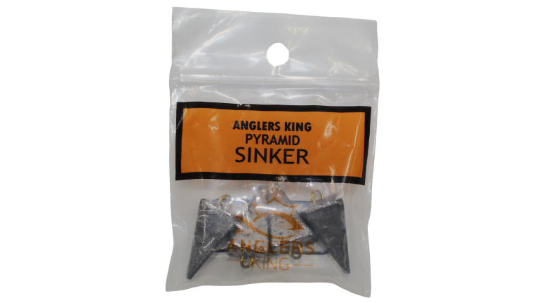 Anglers King Pyramid Sinker 3oz 2pk