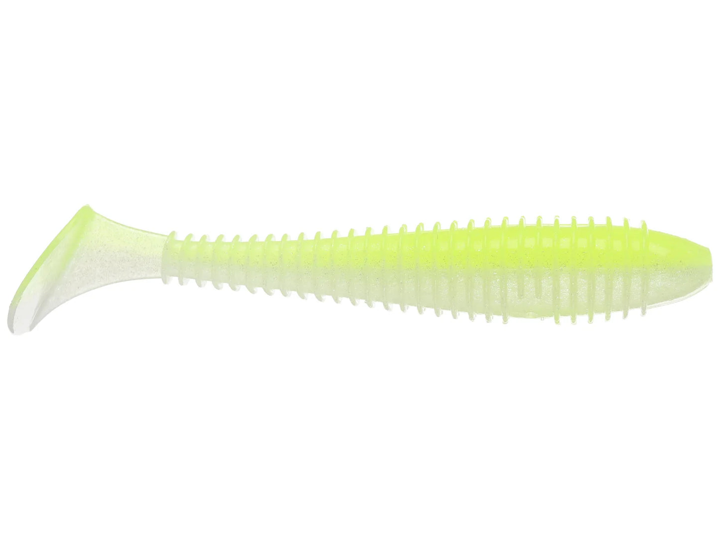 Keitech Swing Impact FAT Swimbait 2.8 Chartreuse Back Pearl