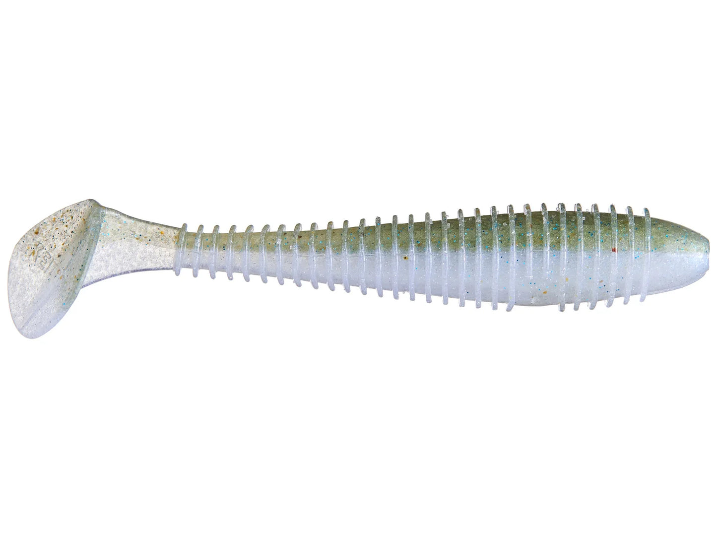 Keitech Swing Impact FAT Swimbait 2.8" Clear Lake Hitch