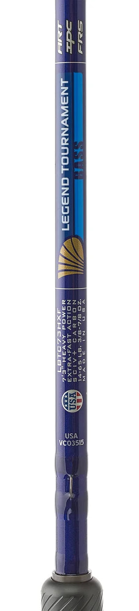 St. Croix Legend Tournament Series Casting Rods- 6'10" Medium, Lure: 1/8-5/16oz Line: 10-14lbs