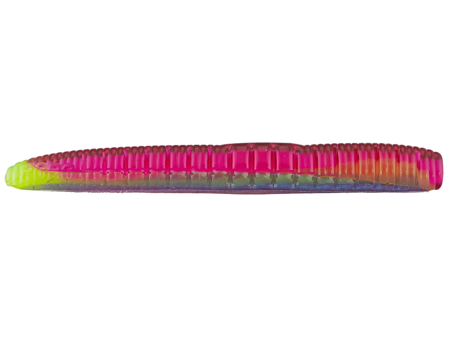 Roboworm Ned Worms 4.5" Morning Dawn Chartreuse