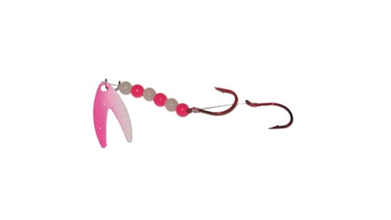 Rocky Mountain Tackle Dakota Blade Signature Spinners Crystal Pink N Glow