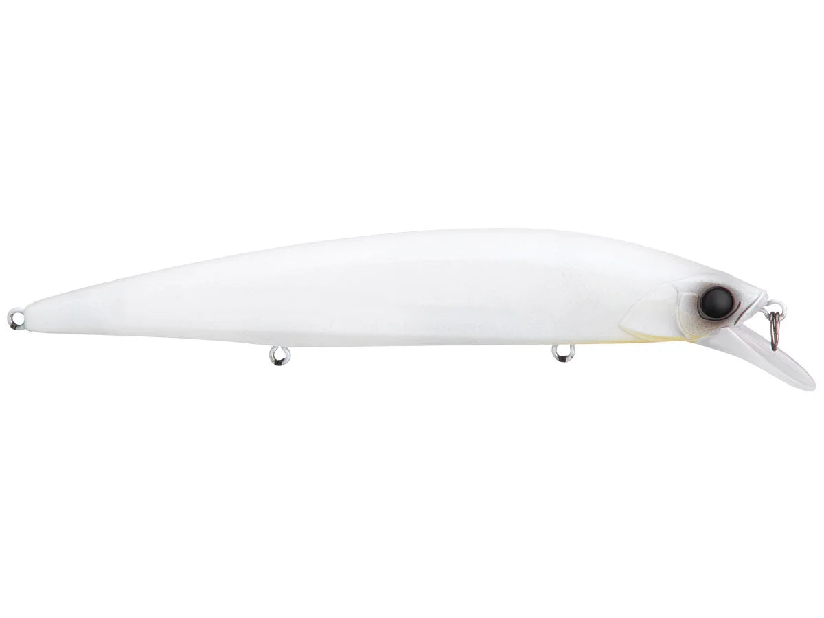 Jackall Rerange 110MR Jerkbaits- Matte Pearl White