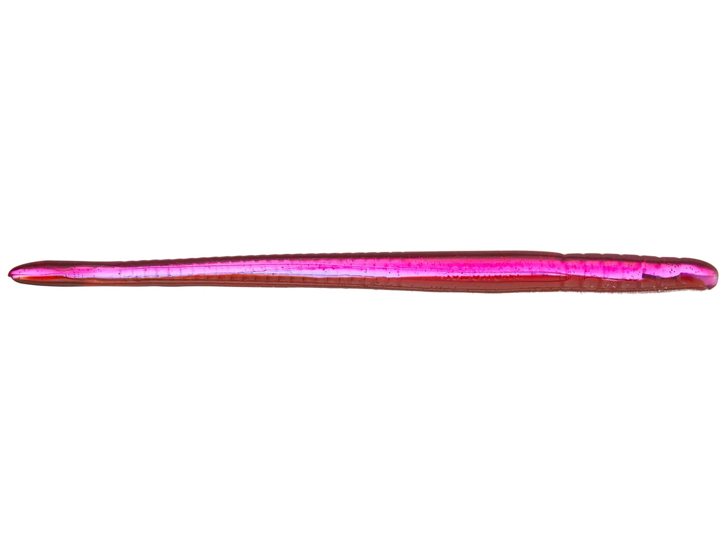 Roboworm Fat Straight Tail Worms 8pk 4.5" Red Crawler