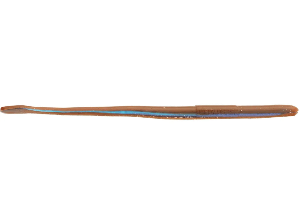 Roboworm 4.5" Straight Tail Blue Crawler