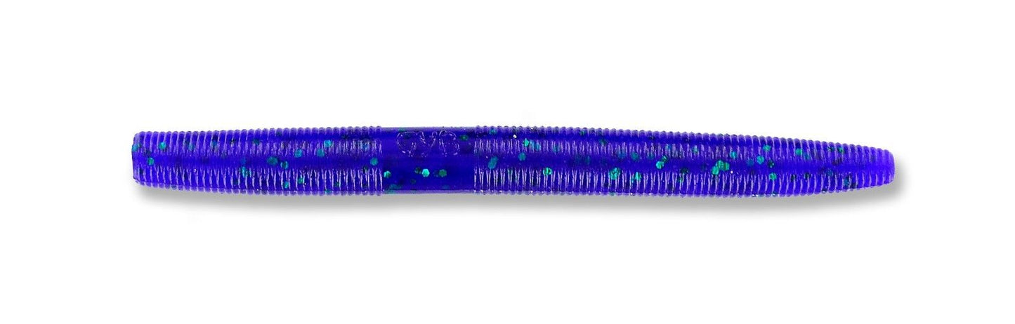 Gary Yamamoto 6" Senko Purple W/ Emerald Flake