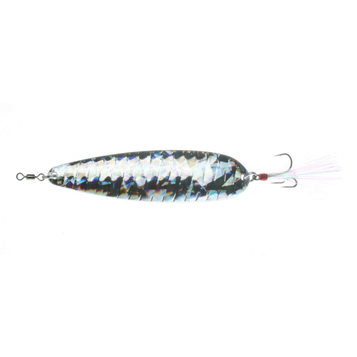 Nichols Lake Fork Flutter Spoon Shattered Flash Silver 1 1/8oz