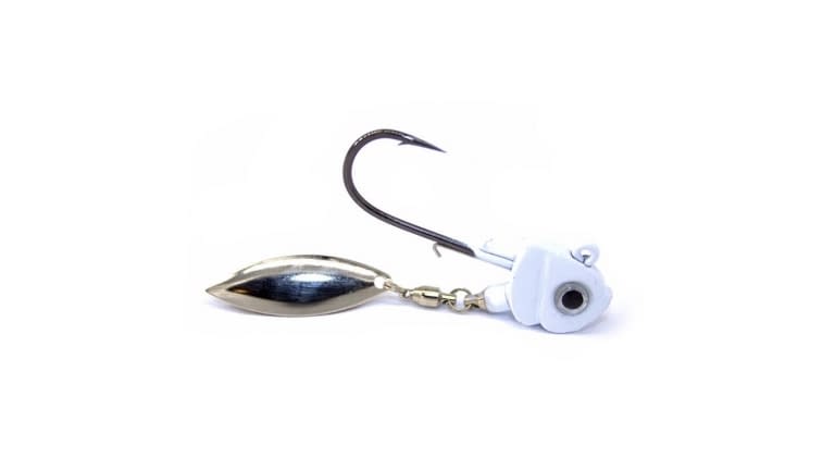 Coolbaits "Down Under" Underspins- Snow White/ Silver Blade 3/8oz