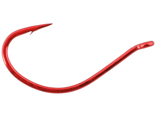 Gamakatsu Drop/Split Shot Hook Red 6pk Size 4
