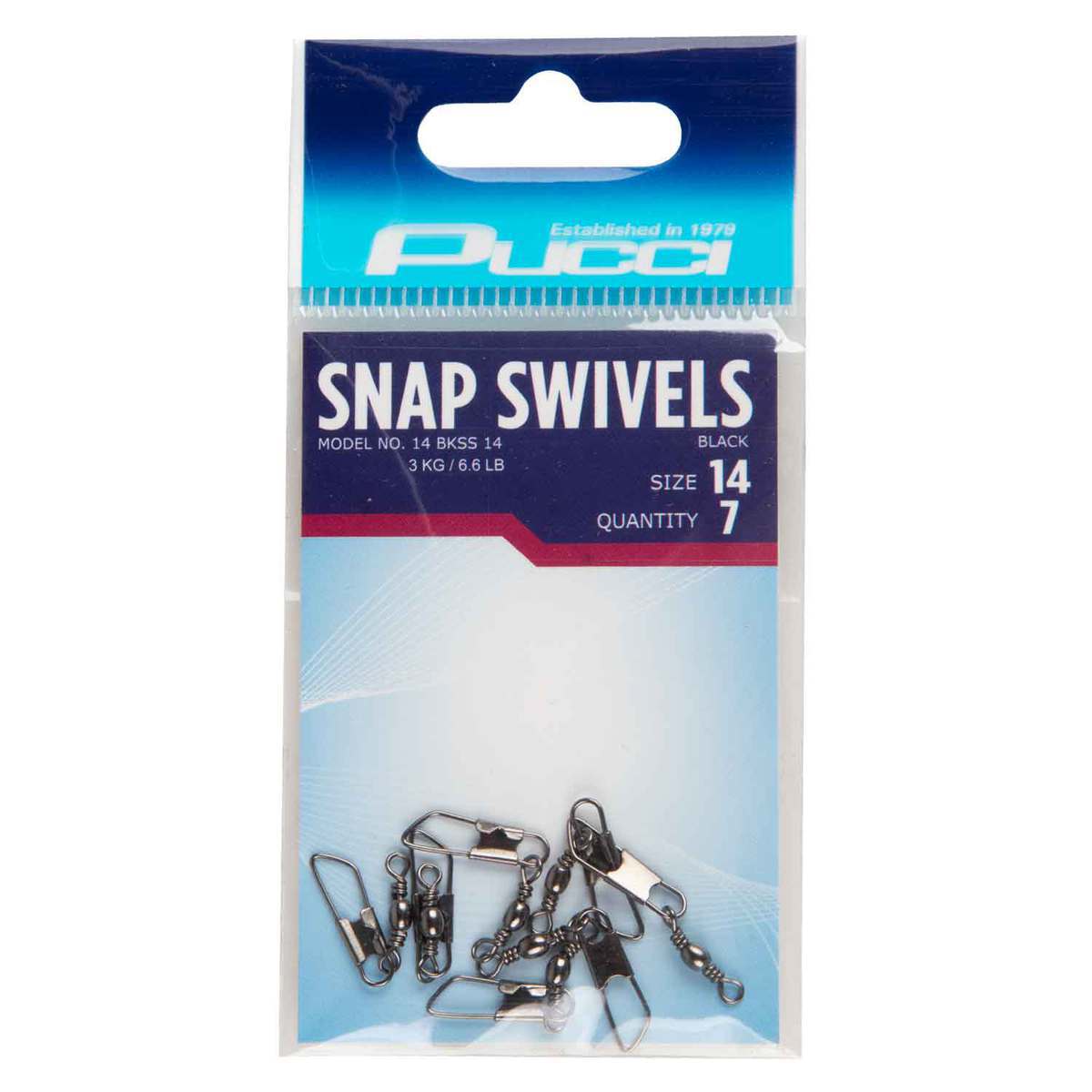 P-Line Snap Swivel - Black #3