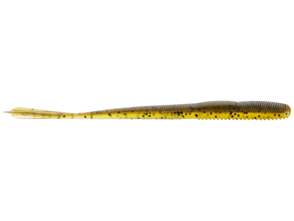 Reaction Innovations Flirt Worm 4.95 Watermelon Green Pumpkin