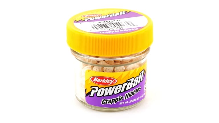 Berkley Powerbait Crappie Nibbles White