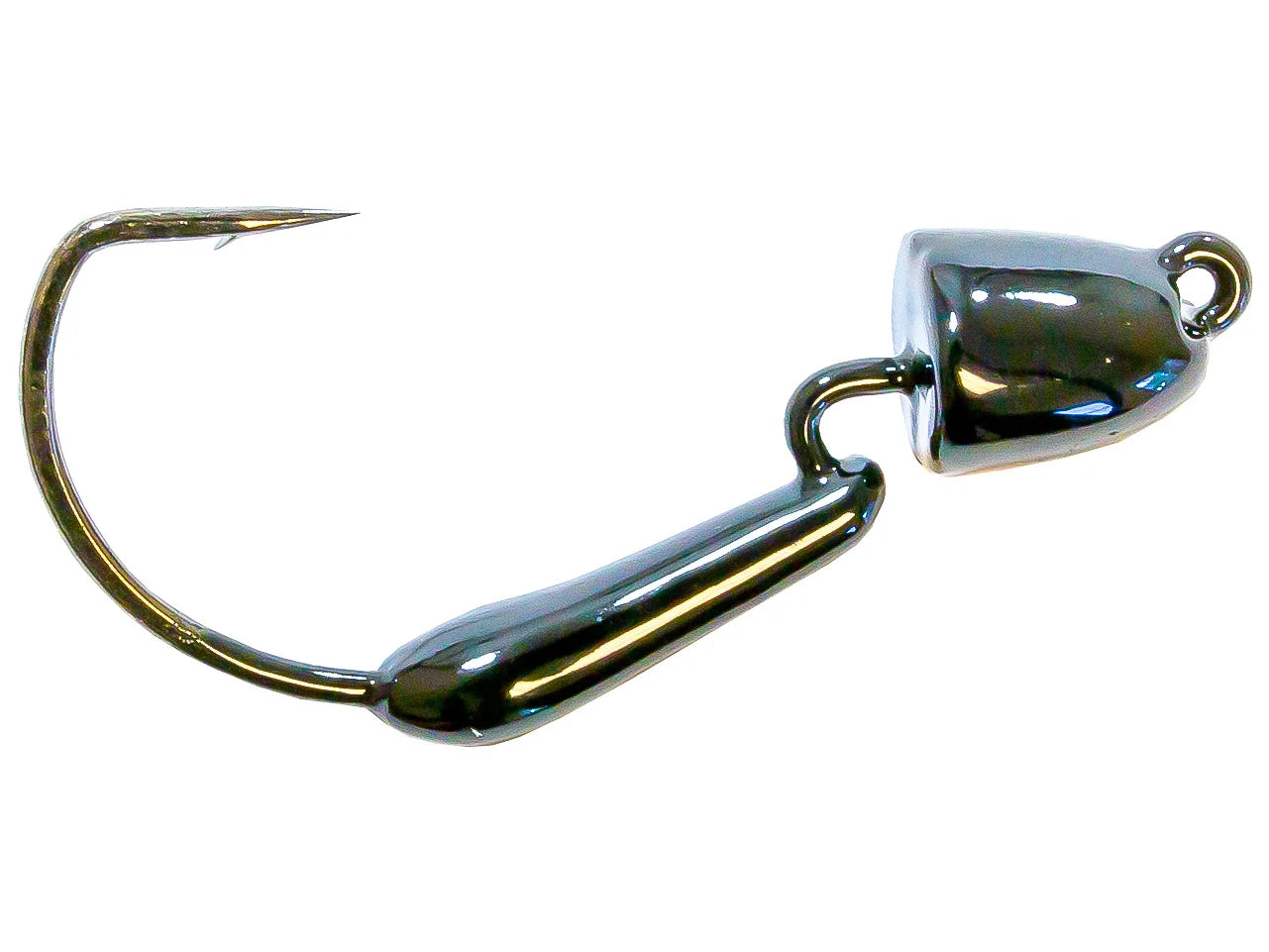 Z-Man Finesse Bulletz Weedless Jig Heads Black 3pk 1/15oz