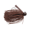 Bass Patrol Round Rubber Footbal Jig 3/4oz Brown
