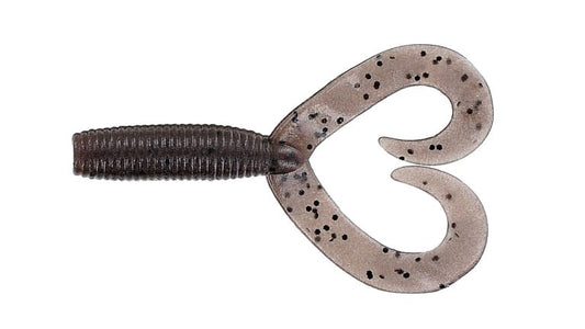 Yamamoto Double Tail 4" Cinnamon Black