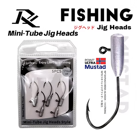 Ray Mini Tube Jig Head 1/64oz #4