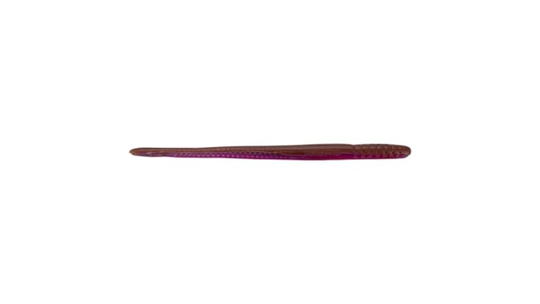 Roboworm Fat Straight Tail Worm Oxblood Red Dawn 6"