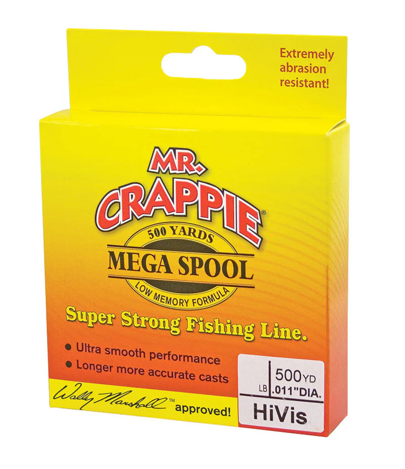 Mr. Crappie Monofilament Line-6lb-500yd-CAMO