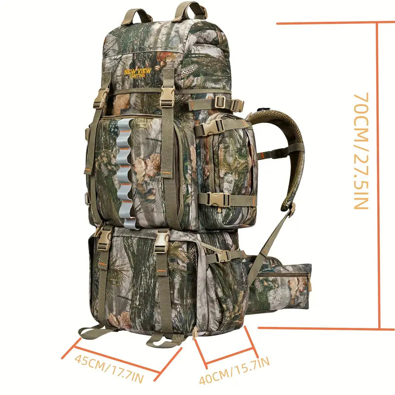 Ultimate Tactical Camouflage Backpack - 80L Large Capacity