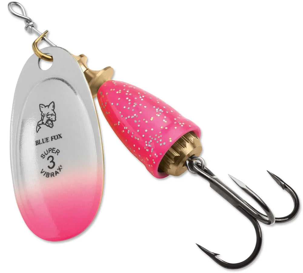 Blue Fox Classic Vibrax #6 Pink Chart Candy
