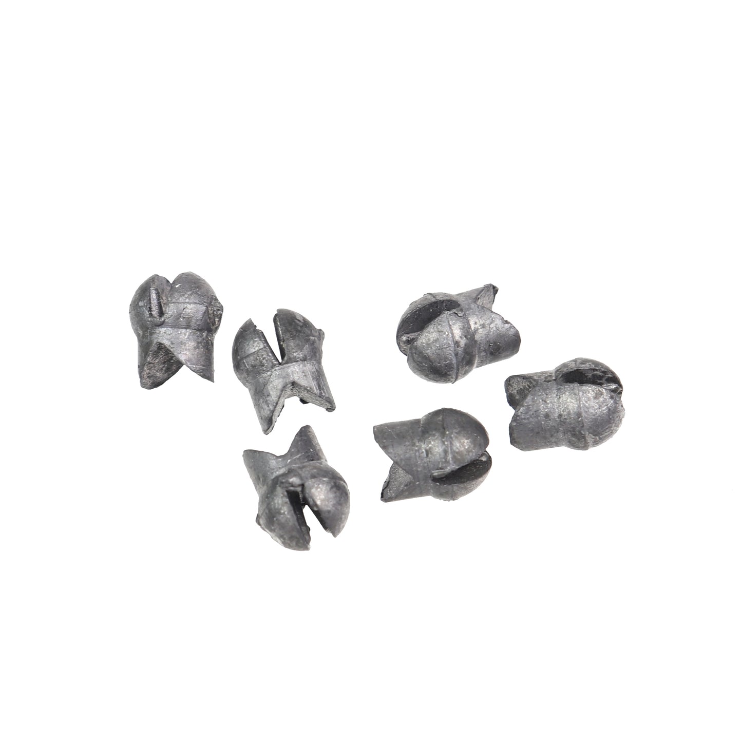 Bullet Weight ReuseSplitShot, #B Unpainted 60pk